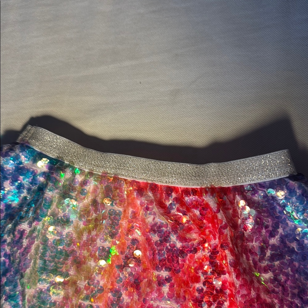 H&M Colorful Sequin Skirt - Girls 4-5Y - Picture 3 of 6